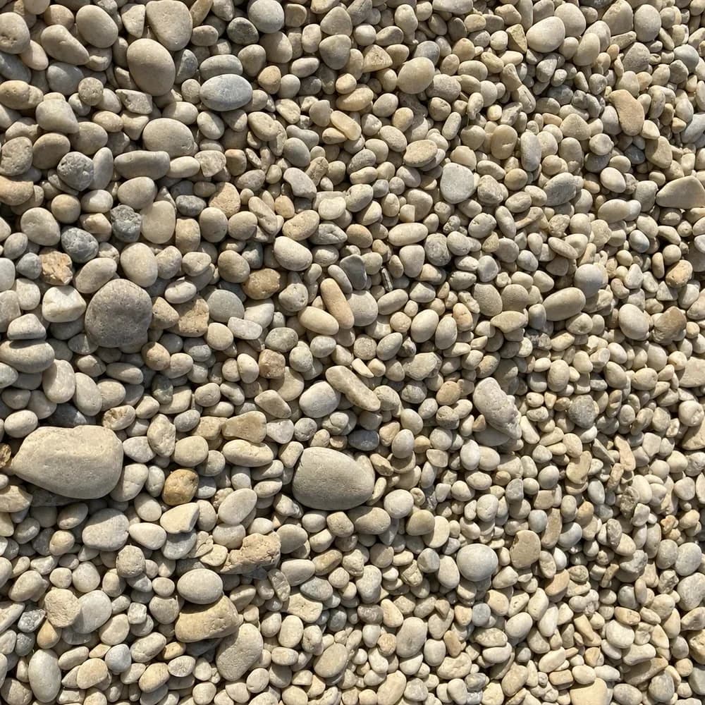 3/8" Natural Pea Gravel